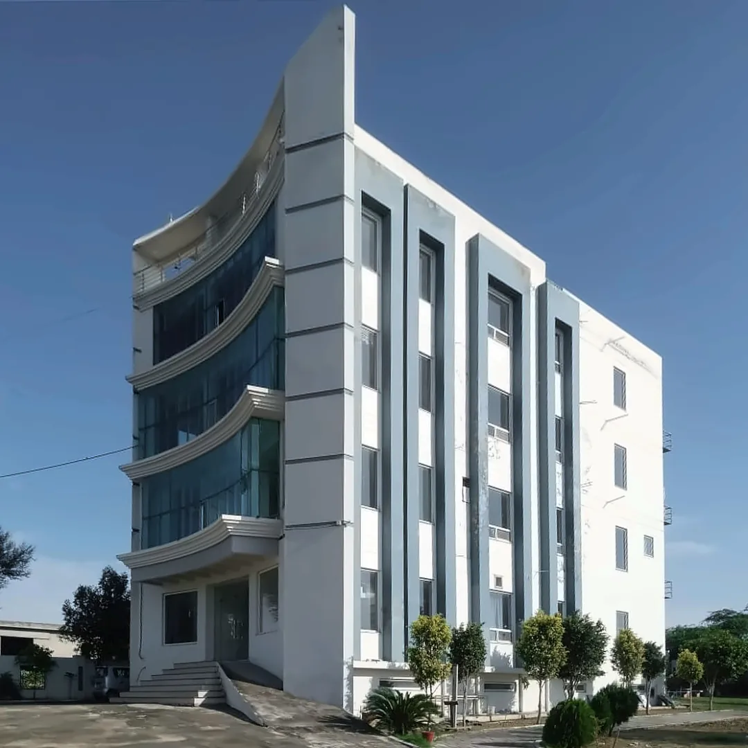 The Mother and Child International Hospital building in Chitterpari, Mirpur